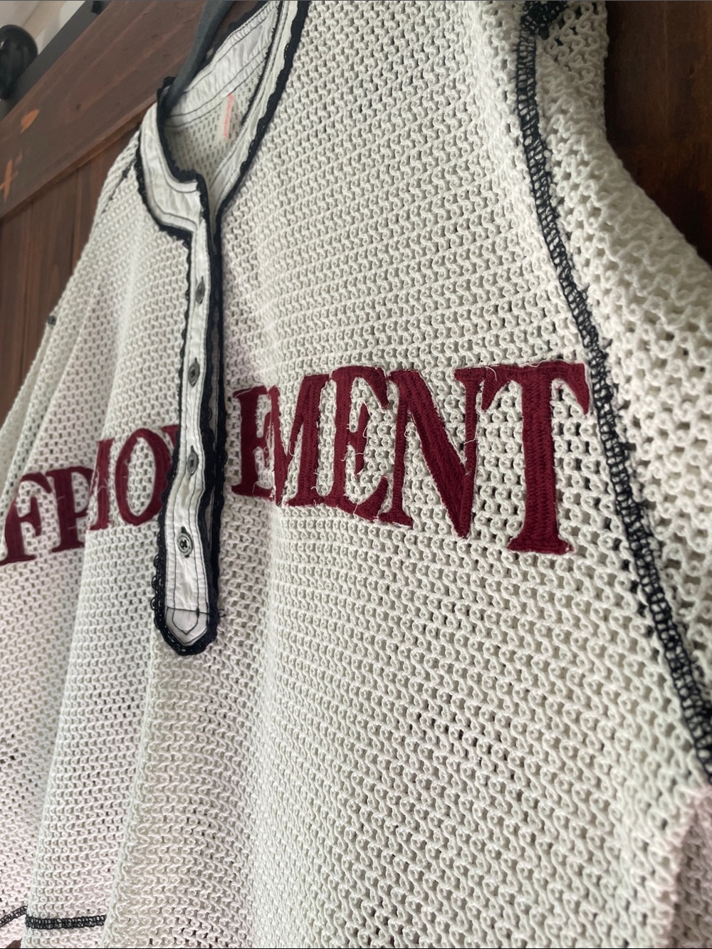 FP Movement by Free People Camp Out Tee with Burgundy Chest Logo - Picture 3 of 12